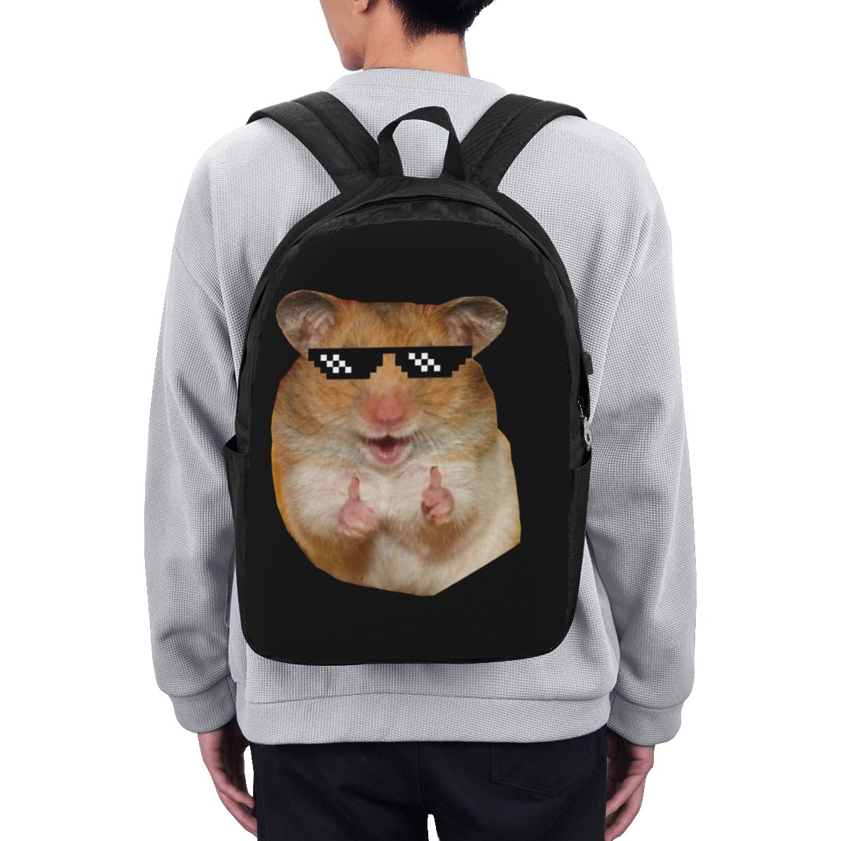 Funny Hamster Backpack Travel  - Travel Bags recension och pris