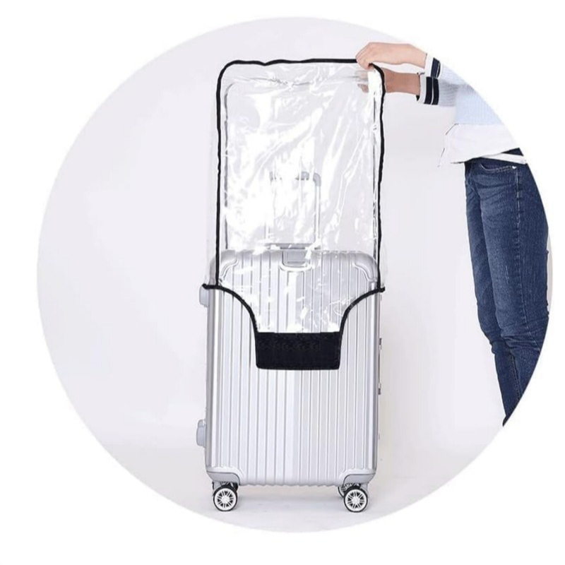 Waterproof Wheeled Suitcase Du - Luggage Protective Cover Transparent recension och pris