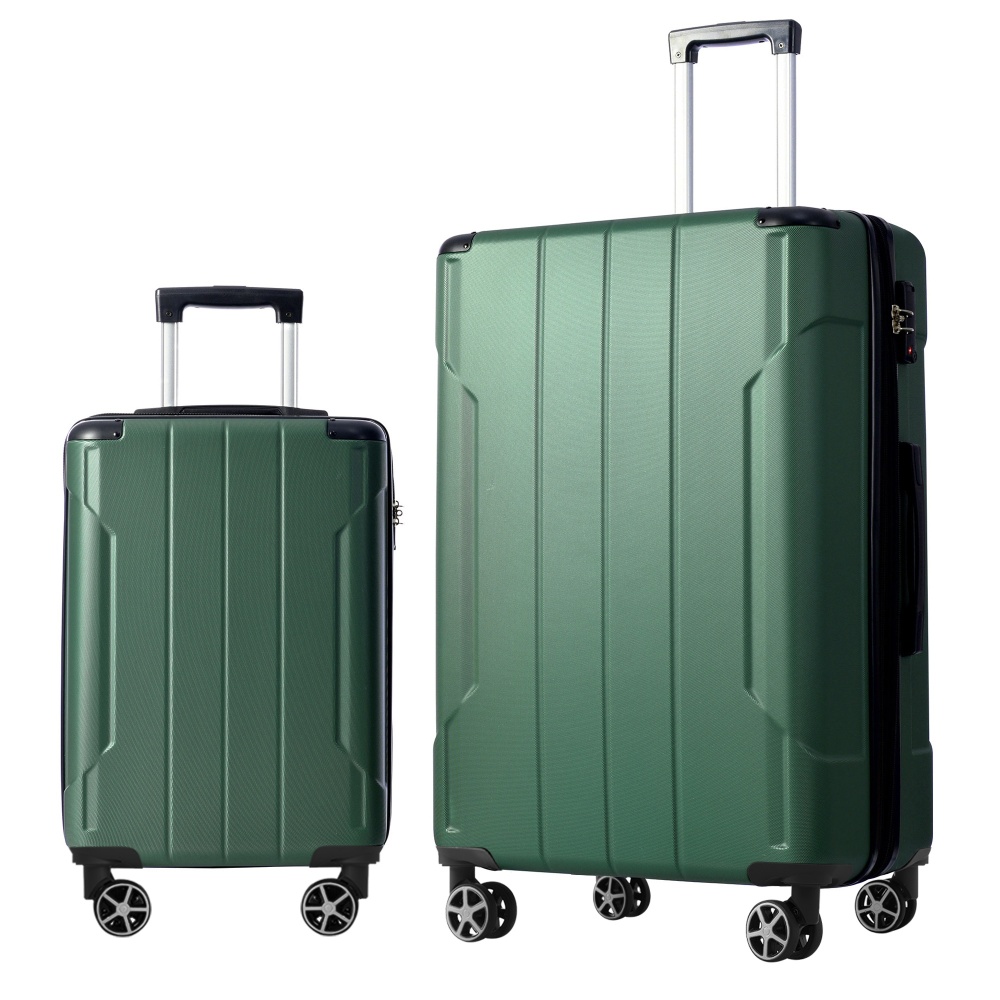 2 Piece Expandable Hardshell A - Expandable Hard Shell Luggage Set recension och pris