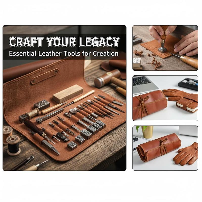 72 PCS Leather Crafting Suppli - Handbags recension och pris