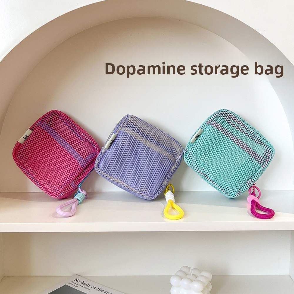 New Dopamine Color Storage Bag - Cosmetic Bags recension och pris
