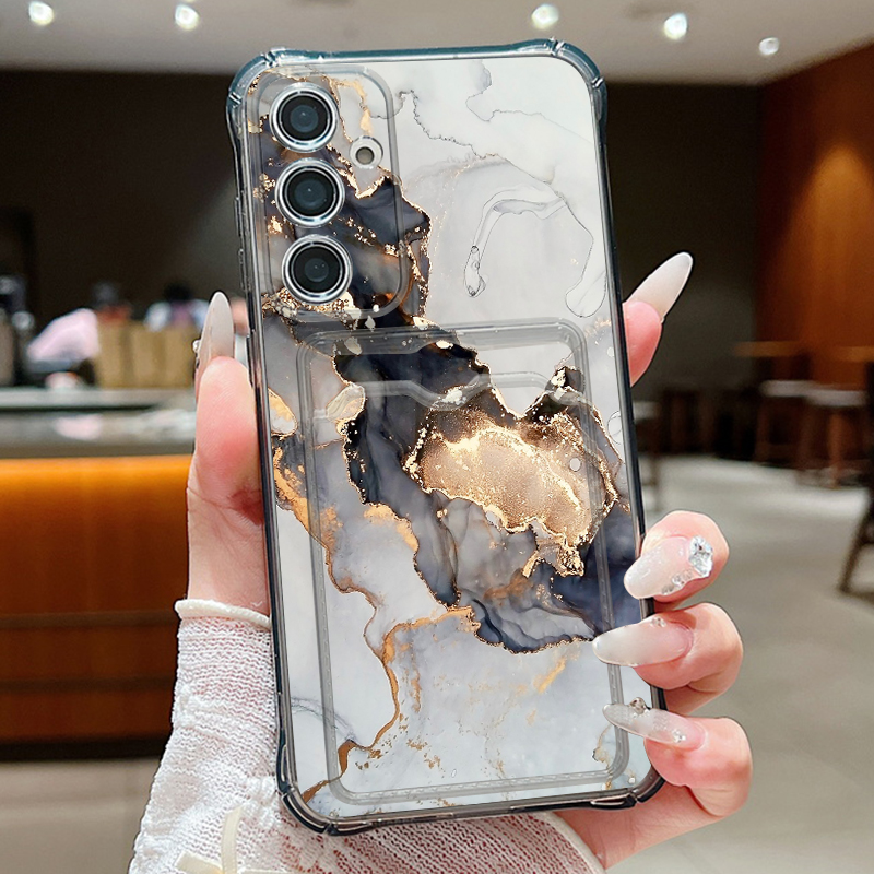 Retro Marble Pattern Wallet Ca - Wallets recension och pris