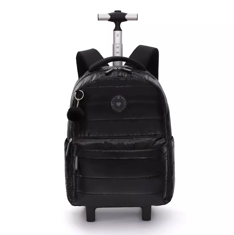 18 inch School Wheeled backpac - Foldable Rolling Luggage Bag recension och pris