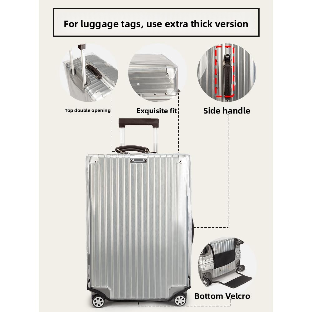 Transparent Protective Cover f - Luggage Protective Cover Transparent recension och pris