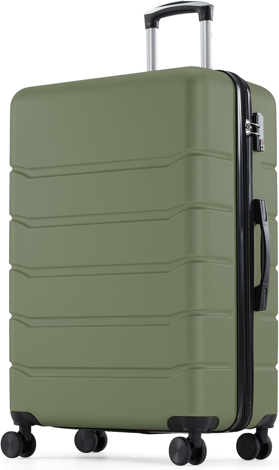 28 Inch Carry on Luggage, Hard - Expandable Hard Shell Luggage Set recension och pris