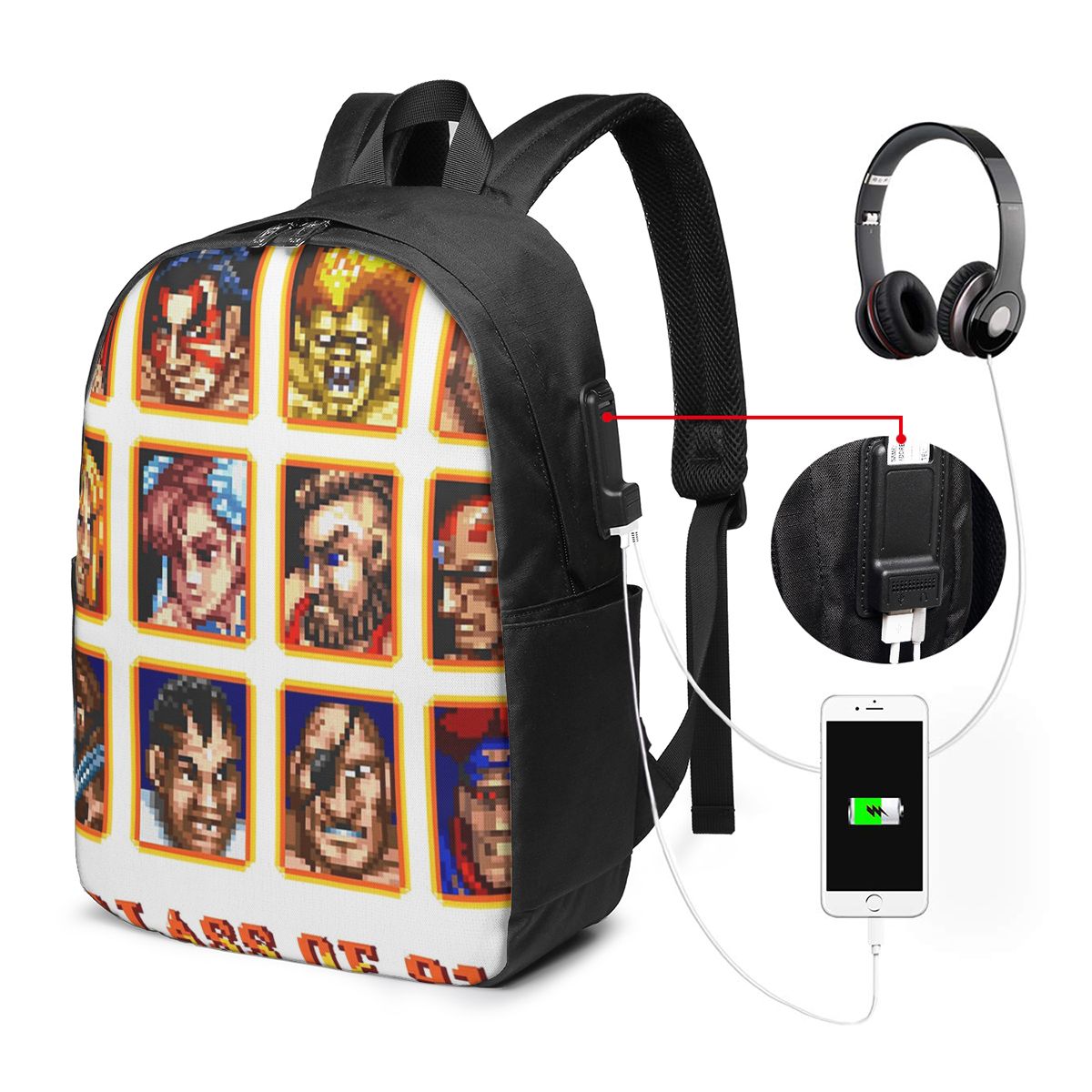 Defeated Portraits Super Stree - Travel Bags recension och pris