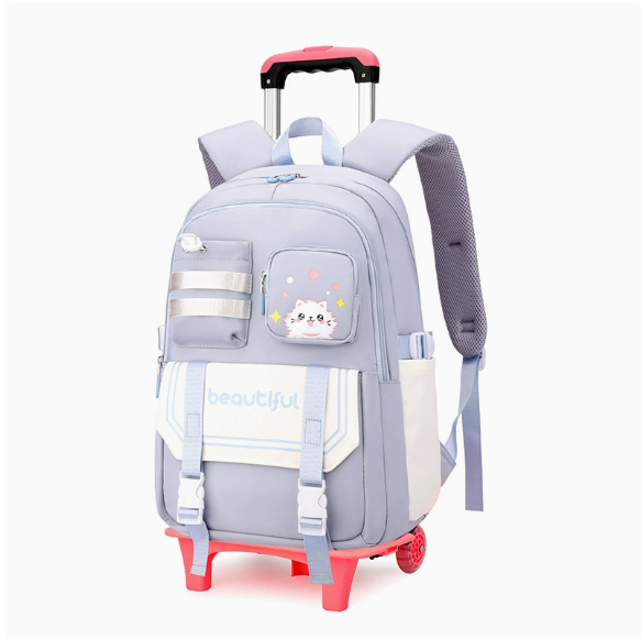 kids School Rolling backpack F - Foldable Rolling Luggage Bag recension och pris