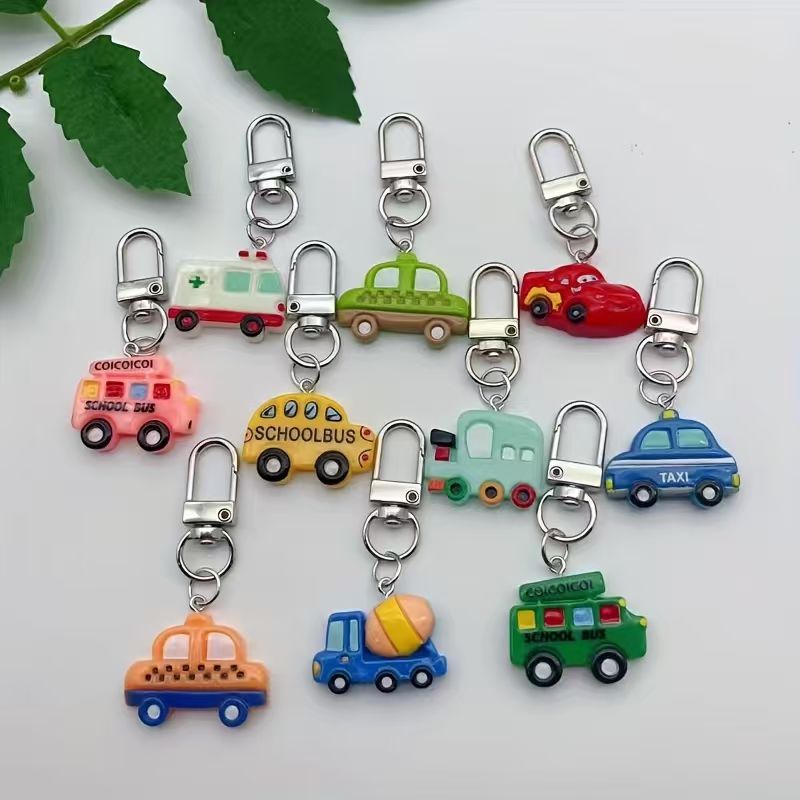 10pcs resin cartoon car keycha - Luggage recension och pris