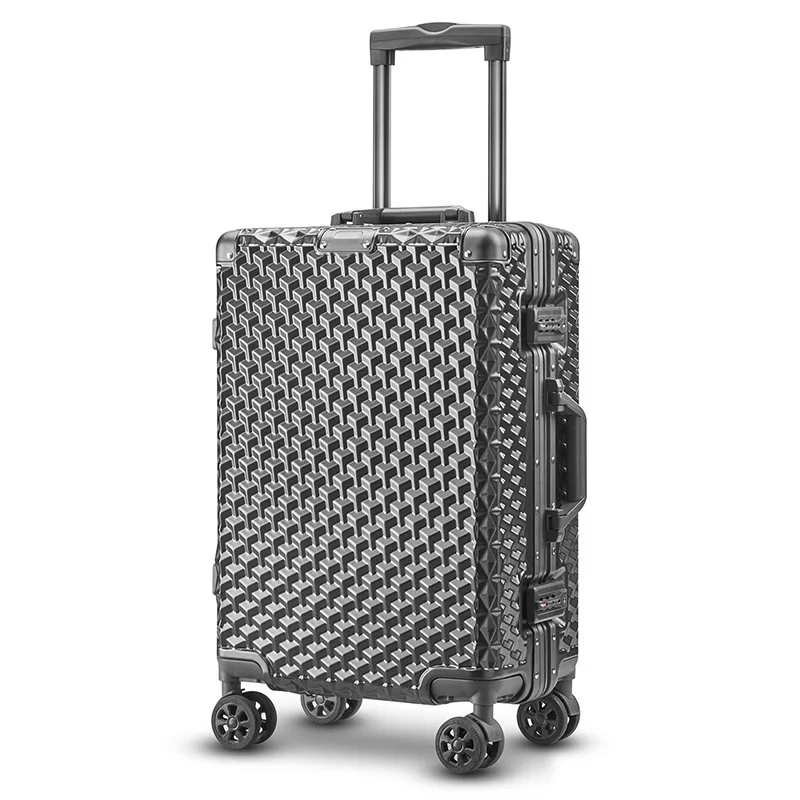 New Travel suitcase,password b - Aluminum Frame Carry On Luggage recension och pris